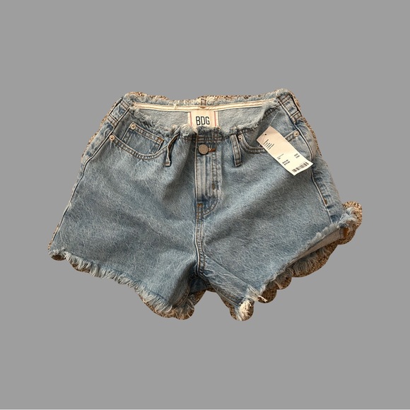 Blue Urban Outfitters Vintage Jean Shorts Size 26 - Picture 1 of 5